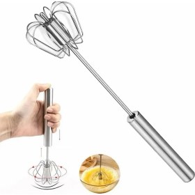 Resim Paslanmaz Çelik Yaylı El Çırpıcısı, Yarı Otomatik 