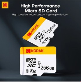Resim Kodak Sd Kart Yüksek Hızlı 64 Gb 128 Gb 256 Gb Sınıf 10 Sd Kart 512 Gb 64gb 
