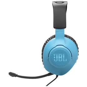 Resim JBL Quantum 100N Kablolu Gaming Kulak Üstü Kulaklık Siyah 