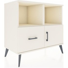 Resim Hyperion Şifonyer 2 Raflı Tek Çekmeceli Tek Kapaklı 88x44x80 Aytaşı-aytaşı Aytaşı 