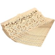 Resim Yulong Geeroyoo 20'li Set İnci Kağıt Düğün Davetiyesi - Kalp 