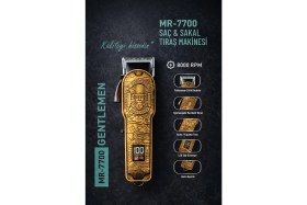 Resim Jasper JPR-7700 Gentlemen Gold Detaylı Profesyonel Tıraş Makinesi 8000 Rpm 