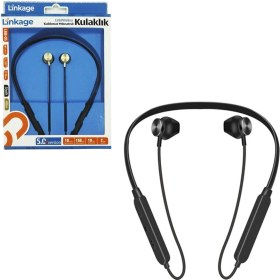 Resim Linkage Lınkage Lkb-05 Mıknatıslı Kablosuz Spor Kulaklık Bluetooth Şarjlı Siyah 