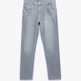 Resim Koton Normal Bel Cepli Slim Fit Jean Pantolon - Brad Jean Gri 6wam40024ıd Gri 