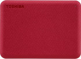 Resim Toshiba Canvio Advance 2.5" 4TB USB 3.2 Gen-1 Kırmızı (HDTCA40ER3CA) Taşınabilir Harici Sabit Disk 