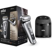 Resim Braun Series 9 9365CC Electric Razor For Men Gri - Gümüş 