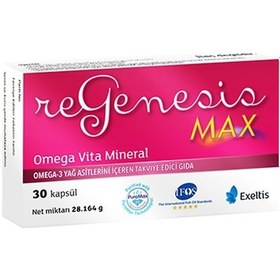 Resim Regenesis Max Takviye Edici Gıda 30 Kapsül 