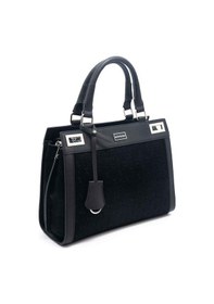 Resim Silver Polo Sp1174 Kadın El Çantası Fashion Siyah-siyah 