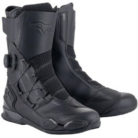 Resim Alpinestars Sp-x Boa Ds Wp Korumalı Motosiklet Botu Siyah Koyu Gri 