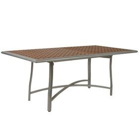 Resim Rivage Tik Ağacı Açılabilir Bahçe Masası 