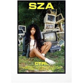 Resim Sza & Ctrl Albüm Kapağı Duvar Dekor Sanat Baskı Posterler-çerçevesiz 