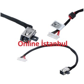 Resim Online-Istanbul Dell Uyumlu P51F P51F001 Şarj Soketi, Power Jak 542311412 