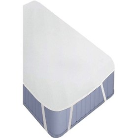 Resim Mycey 70x140 Cm Pamuk Bebe Alezi Sıvı Geçirmez Beyaz 