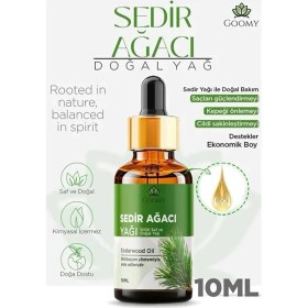 Resim Hype Store Gommy Sedir Ağacı YAĞI%100 Doğal Bitkisel Uçucu Yağ Cedarwood Oil 10ML 