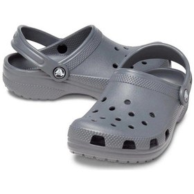 Resim Crocs Crcos Classic Clog T - Black Gri Çocuk Terlik 206991-oda Siyah 