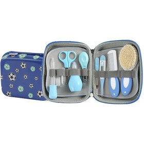 Resim Geeroyoo Bebek Bakım Seti: 9'lu Taşınabilir Hijyen Kiti - Burun Aspiratörü, Tırnak Makası, Termometre Ve Daha Fazlası 