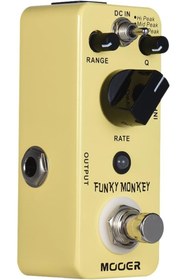 Resim SoyluhanStore FUNKY MONKEY Otomatik Wah Gitar Efekt Pedalı 3 Tepe Modu Gerçek Bypass Tam Metal Gövde 
