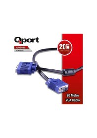 Resim Qport Q-Vga20 20Metre Vga Görüntü Kablosu 