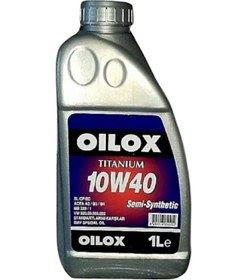 Resim Oilox Titanıum 10W-40 Yarı Sentetik Motor Yağı 1 L 