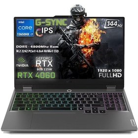 Resim Lenovo LOQ 15IRX9 83DV011ETRP7 i7-13650HX 64 GB 512 GB SSD RTX4060 15.6" Dos Dizüstü Bilgisayar 