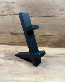 Resim Ps5 Dualsense Oyun Kolu Standı 2 Li Dikey Tutucu 3d Baskı, Şık Ve Dayanıklı Tasarım 20x15x4 Cm Siyah 