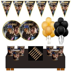 Resim Harry Potter Doğum Günü Konsepti 24 Kişilik Harry Potter Parti Sü 