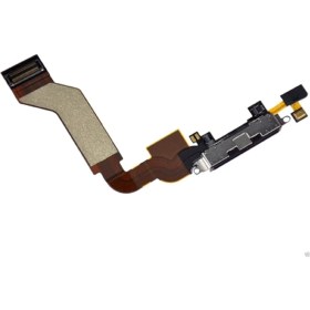 Resim Nokta Teknik Apple iPhone 4s Şarj Soketi Filmli Orj - Siyah 