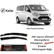 Resim Ford Transit Custom Cam Rüzgarlığı Mugen Tip Sunplex 2Li Beyaztuning