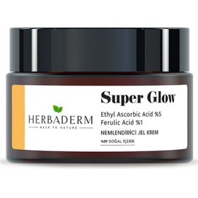 Resim Herbaderm Super Glow - Nemlendirici Jel Krem 50ml 