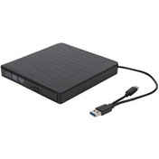 Resim Reedark Usb 3.0 Ve Type C Çift Arayüzlü Taşınabilir Dvd Yazıcı Ve Oynatıcı 