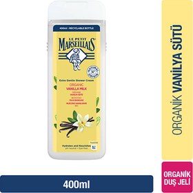 Resim Le Petit Marseillais Duş Jeli Vanilya Sütü 400 ml 
