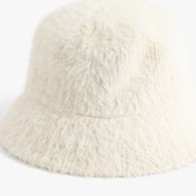 Resim Kadın Peluş Bucket Şapka 