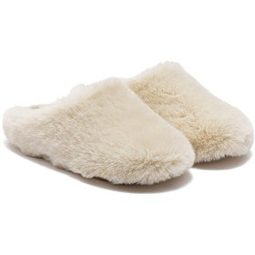 Resim Twigy Stone Kadın Peluş Ev Terliği Bej 37/41 Bej 