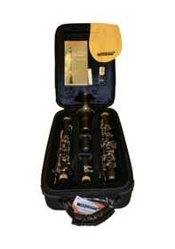 Resim Wisemann Dcl-G200 4 Yüzük Amati Stil Nikel Tuş Sol Klarnet Seti 