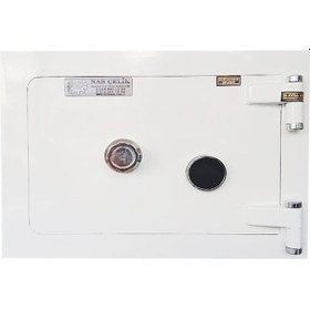 Resim Nas Çelik TK-E-40 Anahtarlı Güvenlikli Zırhlı Çelik Kasa 