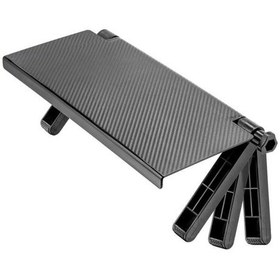 Resim Siyah TV Monitör Üstü Stand Telefon Standı 