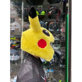 Resim ASSGARDI Pikachu Pika Kask Kılıfı Kask Aksesuarı 