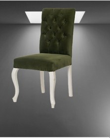 Resim Bengimobilya Zus555 Sandalye Model Klasik Ahşap Kayın Torna Lükens Aslan Ayak 