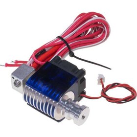 Resim J-Head Extruder Hotend 1.75/0.4 mm Fan Bağlantılı Nozzle 