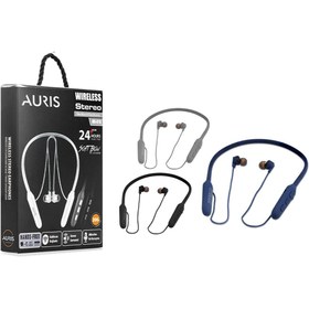 Resim Auris AURİS ARS-BT18 Boyun Askılı Bluetooth Kablosuz Kulaklık 24+ Saat Kullanım Süreli 