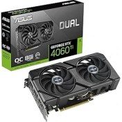 Resim DUAL-RTX4060TI-O8G-EVO Nvidia Geforce Rtx 4060 Ti-8g 8gb Gddr6 128BIT 2595MHZ Oc HDMI 3xdp Dls 