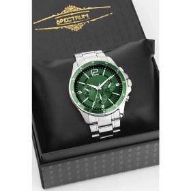 Resim Spectrum Premium Çelik Kordon Renkli Kadran Erkek Kol Saati Özel Kutusunda 