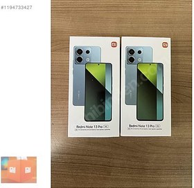 Resim REDMİ NOTE 13 PRO 5G 8+4 RAM 256 GB SIFIR KUTULU MAĞAZADAN 