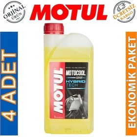 Resim Motul Motocool Expert -37 Derecec 1 Lt - Motosiklet Sarı Antifriz 4 A 