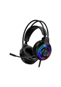 Resim Aula S605 Rainbow 3.5 MM Jack + USB Gaming Mikrofonlu Oyuncu Kulaklığı 
