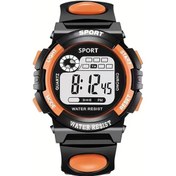 Resim Sunshine022 Gençler İçin Turuncu Kuantz Hareketli Ve Aydınlatmalı Dijital Spor Saati Diğer 