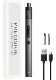 Resim Honeybeeshop 4ü 1 Arada Şarj Edilebilir Yüksek Hassasiyetli Kablosuz Vidalama Seti Lityum Pil Yüksek Tork 