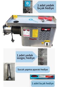 Resim YILMAZKARA HIRDAVAT Enazon 22 no et kıyma makinesi(1 yedek bıçak,1yedek süzgeç,1 sucuk aparatı,1 et bıçağı hediyeli) 