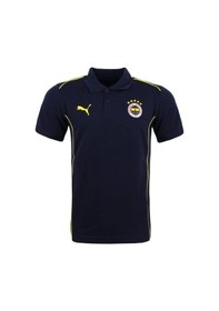 Resim Fenerbahçe Orijinal Lisanslı 2024/25 A Takım Polo Yaka Lacivert T-shirt Lacivert 