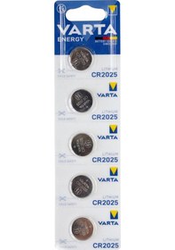 Resim VARTA CR2025 3 VOLT LİTYUM PİL 5Lİ PAKET FİYAT 